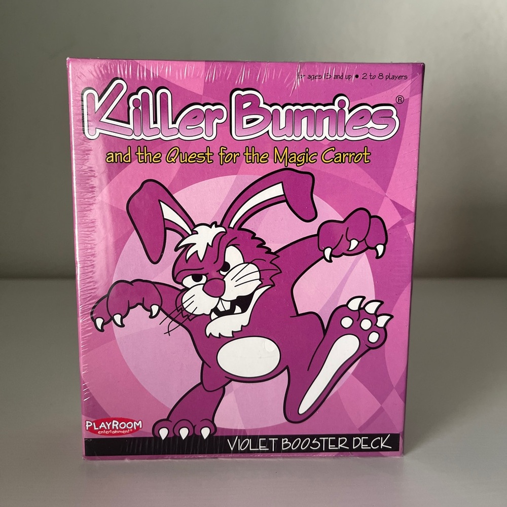Sealed Killer Bunnies Violet Booster Pack
